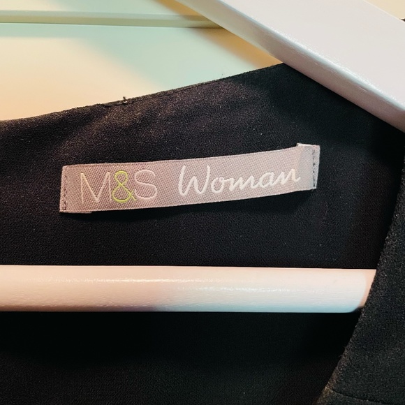 Black M&S Dress Size 16 (UK) - Picture 6 of 6